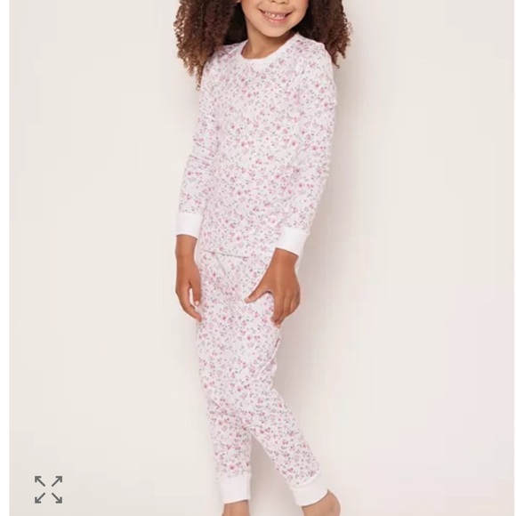 Petite Plume Girls Dorset Tight Fit Pajamas Pima Cotton - Picture 2 of 10